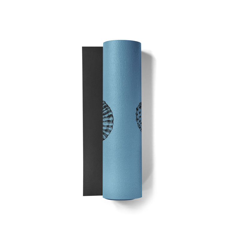 Esterilla de Yoga Supergrip 5mm - Nautilos Azul Oscuro